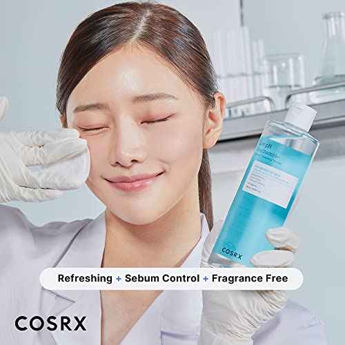 COSRX Low pH Niacinamide Micellar Cleansing Water Daily Mild Facial Cleansing Wash for Sensitive Skin, Sebum control, Korean Skin Care (13.52fl.oz/400ml)