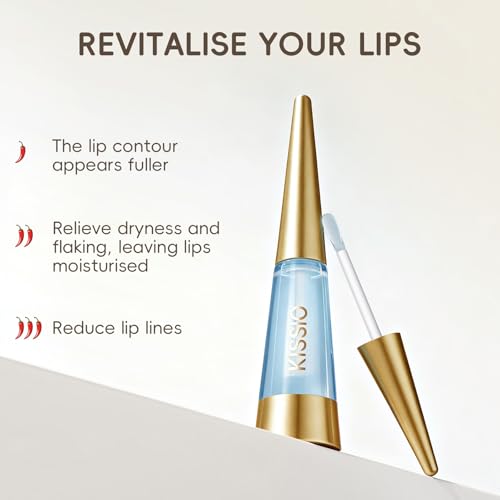 KISSIO Spicy Lip Plumper with Ginger & Peptides 0.3oz
