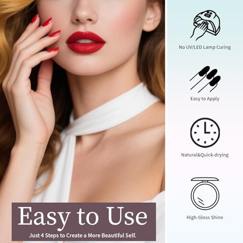 12-Color Nail Dip Powder Kit - Long-Lasting DIY Dipping Powder Set