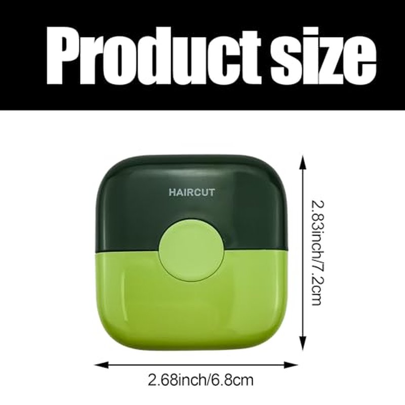 2 Pack Split End Trimmer with Razor Comb & Protective Cover
