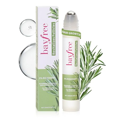 Rosemary Hair Growth Serum Roll-On | 3% Rosemary Oil, Vegan