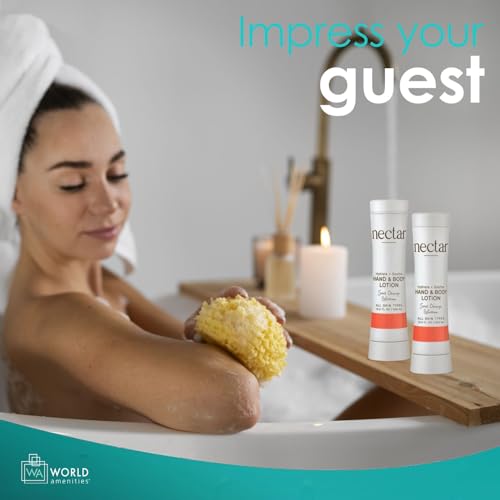 World Amenities Nectar Squeeze Cartridge Hand and Body Lotion - Moisturizing Lotion in a Squeeze Bottle