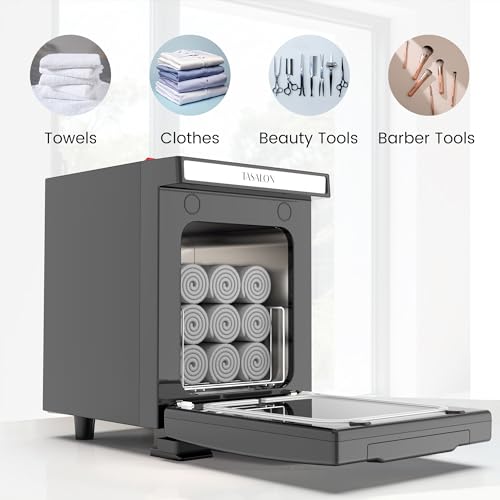 TASALON 5L Towel Warmer Cabinet with Aluminum Chamber