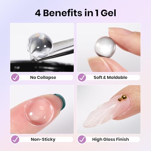 Beetles 3D Gel Nail Builder 30g - Non-Sticky Sculpting Pen