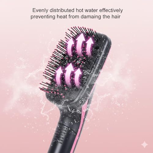 3-in-1 Hair Dryer Brush with Ionic Technology & Paddle Design