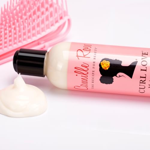 Camille Rose Leave-In Conditioner,Curl Love Moisture Milk ? Curly Hair Moisture,Detangler,Frizz Control,8 Fl Oz,(Pack of 2)