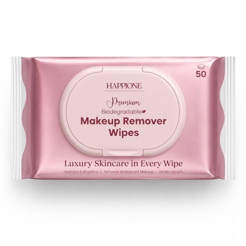 Anti-Aging Makeup Remover Wipes 50 Count Micellar Water