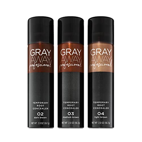 Gray Away Pro Root Concealer - Light Brown, 2 oz