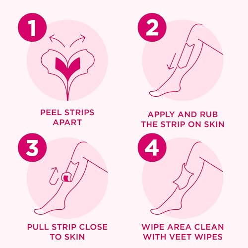 Veet Wax Strips for Sensitive Skin x 20