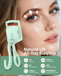 Heated Eyelash Curler - 5 Second Fast Heat Electric, HOTRYEE