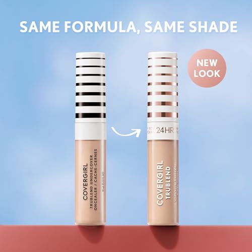 COVERGIRL TruBlend Undercover Concealer L400 Classic Ivory 0.33 Fl Oz Full Coverage Matte