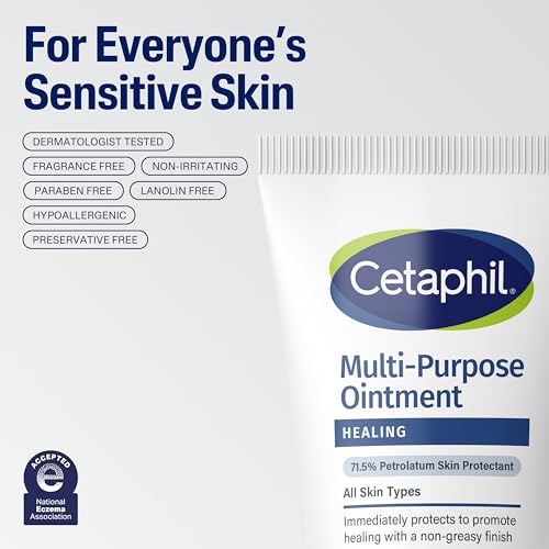 Cetaphil Healing Ointment for Dry, Chapped Skin & Cracked Hands - 12 oz