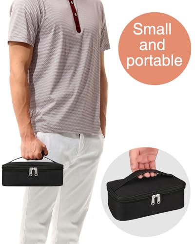 Meiiy Portable Barber Tool Bag for Hair Clippers & Scissors