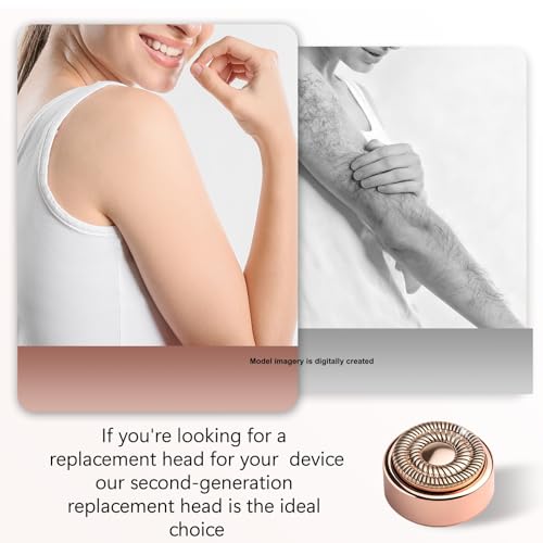 6 Pcs Replacement Heads Compatible with Flawless Hair Removal Gen 2 - Hypoallergenic