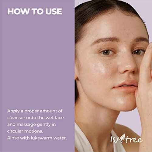 IsNtree Onion Newpair Cleansing Foam 150ml, 5.07 fl.oz | High-moisture cleansing foam to care spots left by dryness pores uneven skin texture