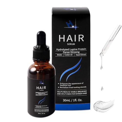 Vegan Hair Growth Serum with Biotin & Plant Proteins