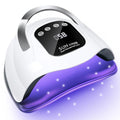 Wisdompark 320W UV LED Nail Lamp - Professional Gel Polish Dryer (72 LEDs)