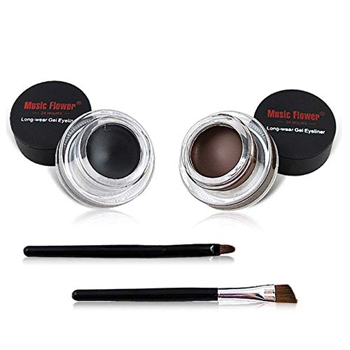 UCANBE 18 Color Eyeshadow Palette + Gel Eyeliner Makeup Set