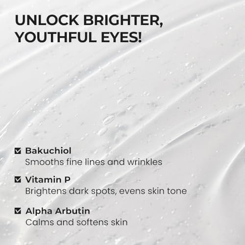 Bakuchiol Eye Serum Roll-On with Caffeine | Anti-Aging, Fine Lines