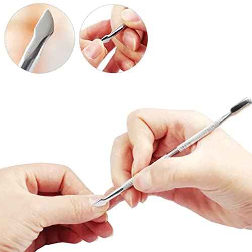 6PCS Cuticle Trimmer with Cuticle Pusher,Cuticle Kit Cuticle Nippers Manicure Set Pedicure Tools Nail Tools Professional Cuticle Cutters for Nails Professional Manicure and Pedicure Set Nail Care Kit