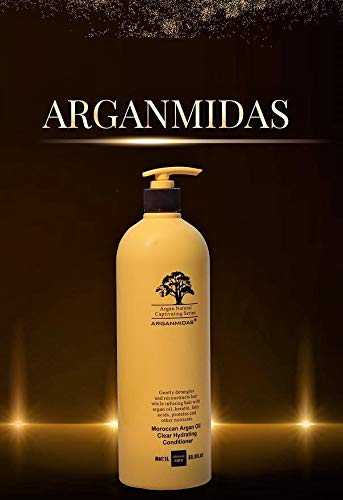 Moroccan Argan Oil Hydrating Shampoo & Conditioner Set - 33 oz