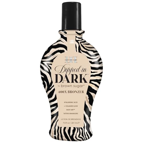 Brown Sugar Double Dark 400X Bronzer Lotion, 7.5 Fl Oz