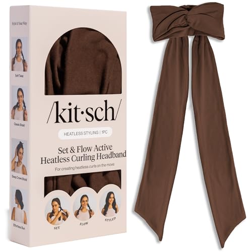 Heatless Curling Headband for Women – Soft Waves Overnight