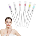 Reusable Lip Mask Applicators - 6 Pcs Silicone Lip Gloss & Lipstick Brush Set - Variation of THIS listing
