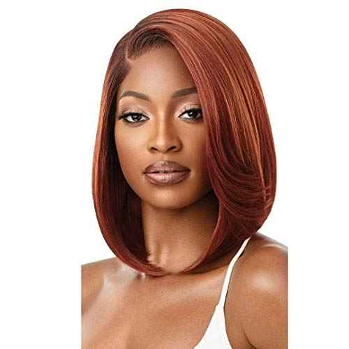 Outre Synthetic Melted Hairline Deluxe Wide Lace Part Wig - MYRANDA (1 Jet Black)