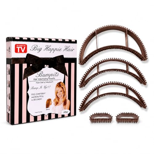 5 Pcs Bump It Hair Accessory Invisible Fluffy Pad Set Styling Tool