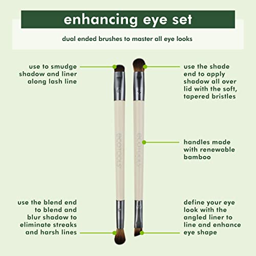 EcoTools Enhancing Eye 2-Piece Makeup Brush Set