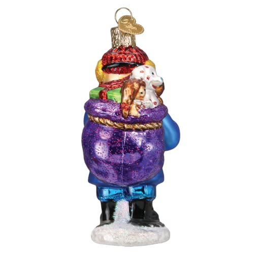 Old World Christmas Rudolph The Red-Nosed Reindeer Yukon Cornelius Glass Blown Ornament for Christmas Tree