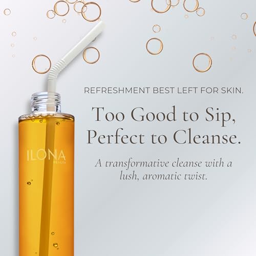 ILONA Tea Wash | Hydrating & Detoxifying Foaming Face Wash for All Skin | With Global Teas, Olive, & Oat Amino Acids | Soothing Tea Aroma | 5.0 oz.