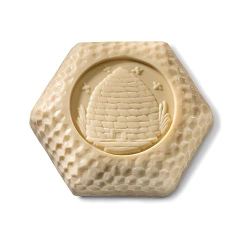 Baudelaire Honey Soaps Fragrances Royal-Jelly Calendula Goat's-Milk Pure-Honey (8 X 1.4oz) Gift-Box 8-Bar