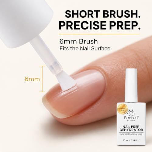 Beetles 9-in-1 Gel Nail Glue & Dehydrator Kit for Long-Lasting Manicures
