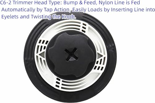 C6-2 Trimmer Head for Stihl FS38, FS40, FS45 & More
