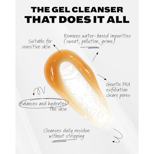 Then I Met You Soothing Tea Cleansing Gel, Vegan-Cruelty-Free Korean Skincare Cleanser with Fermented Rice, Centella, Hydrating Licorice, Glycerin, Exfoliator for Clear Skin Makeup Removal, 3.38 oz
