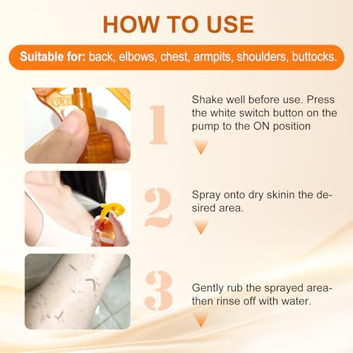 Kojic Acid Turmeric Body Exfoliating Spray 200ml