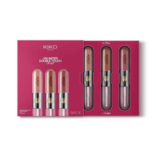 KIKO Milano Unlimited Double Touch Gift Set 01 | 3 Liquid Lipsticks