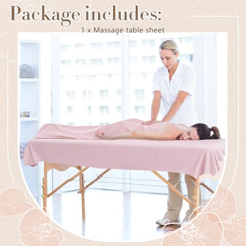 CroBlissful Reusable PVC Wax Mat for Esthetician Bed & Massage Table, Pink