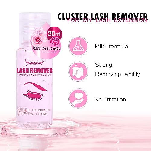 Lash Cluster Remover Oil - Gentle Glue Removal for DIY Extensions