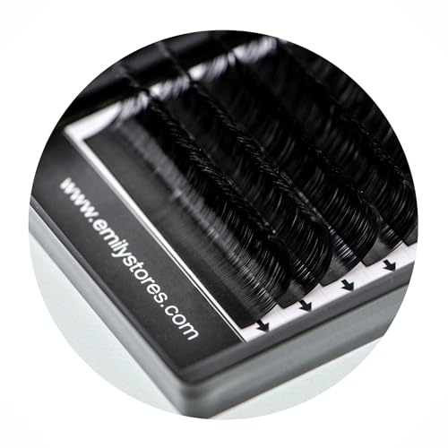 Eyelash Extensions 0.10mm Thickness C Curl Length 11mm Individual Volume Natural-Looking eyelashes Single Size For Lash Extension (0.10,C,11mm)