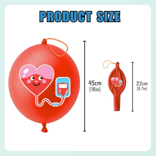 Nurse Party Favors Set - 48 Tattoos & 24 Punch Balloons
