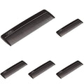 Goody Ace Classic Bobby Pocket and Purse Comb - 5 Inch, Black, Durable & Flexible Teeth, Suitable for All Hair Types, Fine Comb Teeth for Thin to Medium Hair (Pack of 5)