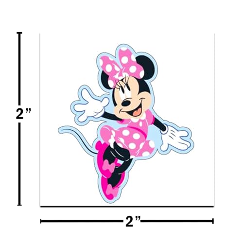 Minnie Mouse Temporary Tattoos 72 Piece Party Favors Bundle