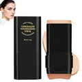 2-in-1 Foundation Concealer Stick with Brush - Full Coverage