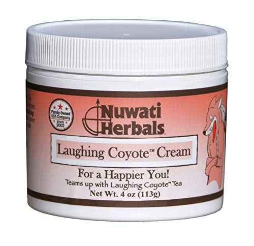 Nuwati Herbals Laughing Coyote – A Happier You Body Cream, 4 Ounces