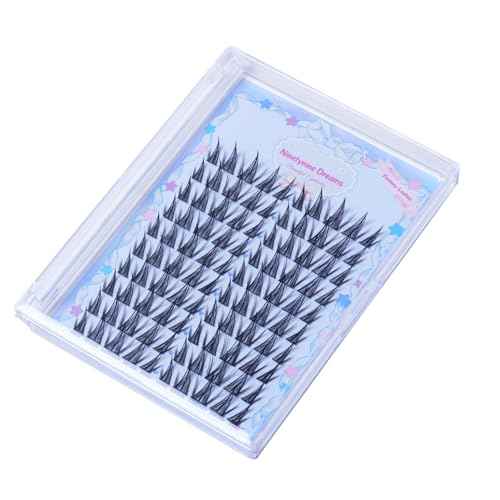 Ninetynine Dreams 100PCs Fantasy Lashes Manhua Anime DIY Spiky Lash Clusters 10-16mm C+ Curl Beginner Friendly Lightweight & Reusable Individual Waterproof Eyelashes Thin Comfortable Band