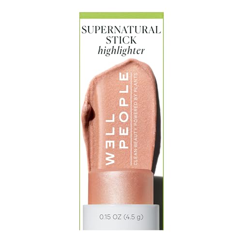 Well People Supernatural Stick Highlighter Rose Glow - Hydrating Cream Illuminator for Face & Body