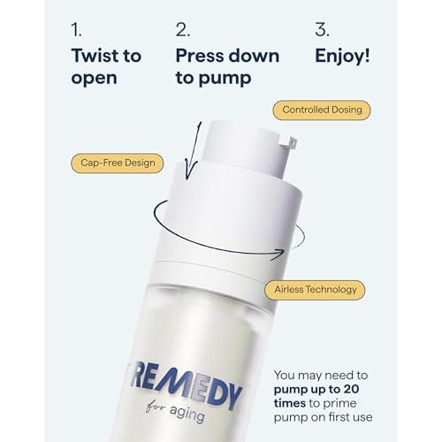 Remedy Anti-Aging Hydration Stack | 2-Piece Night & Day Routine | Healthy Aging Treatment & Rich Moisture Cream | Retinol, Ceramides, Peptides, Niacinamide | Created by Dermatologist Dr. Shah | Vegan